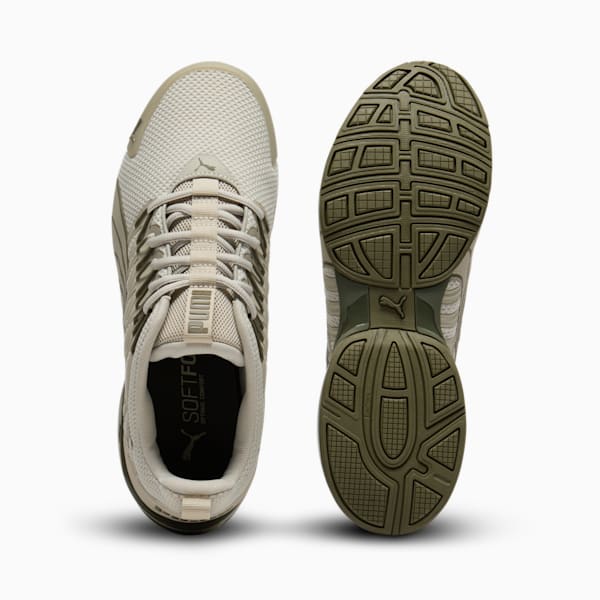 Zapatos para correr para hombre Enzo Wide, Desert Dust-Loden Green, extralarge